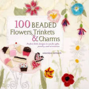 100 Beaded Flowers, Charms & Trinkets