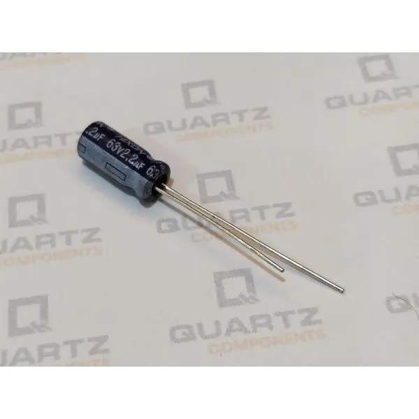 2.2uF/63V Radial Electrolytic Capacitor