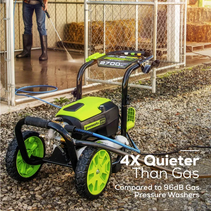 2700 PSI Pressure Washer w/ Premium Foam Cannon Combo Kit