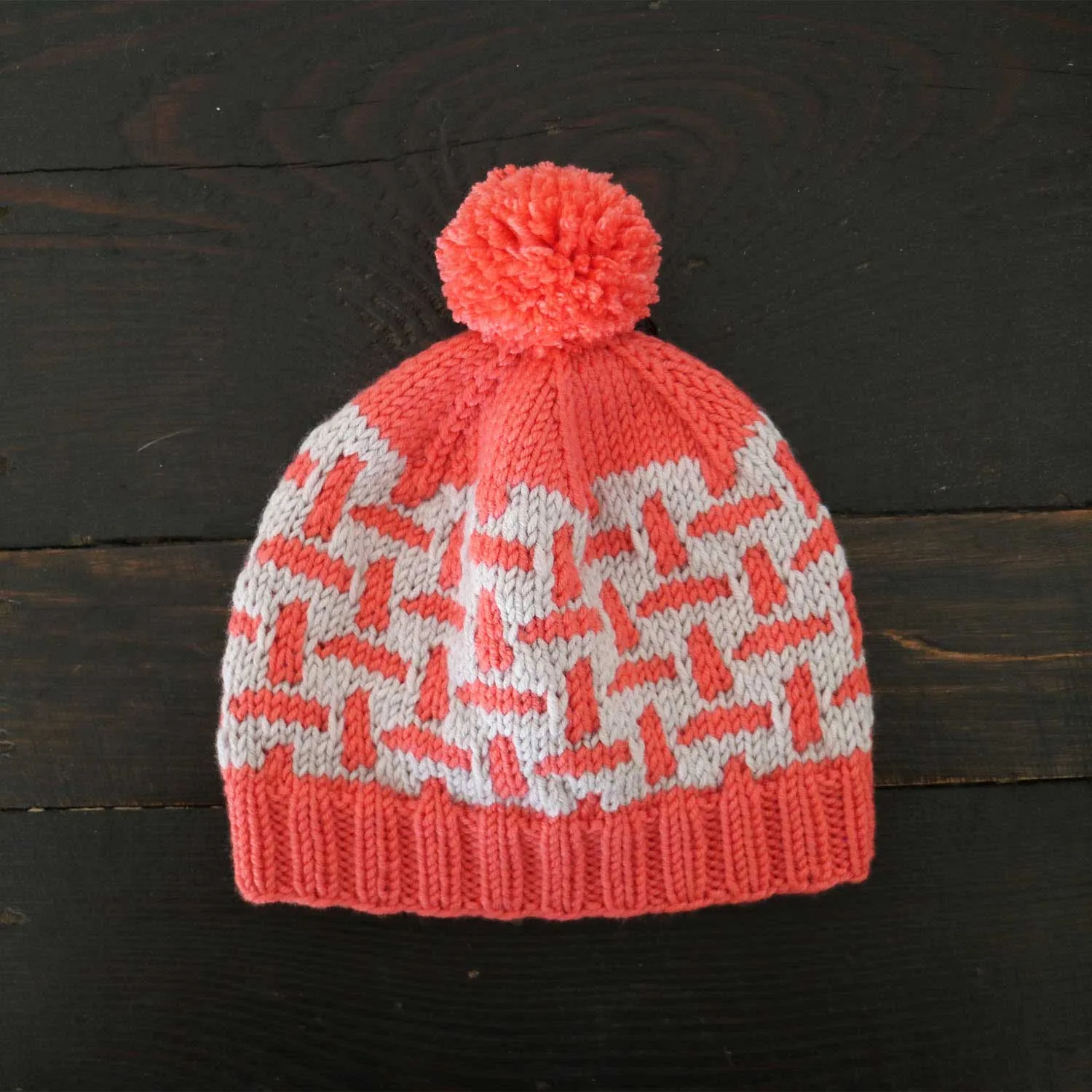 3508 Baby Acacia Mosaic Beanie (e-pattern)