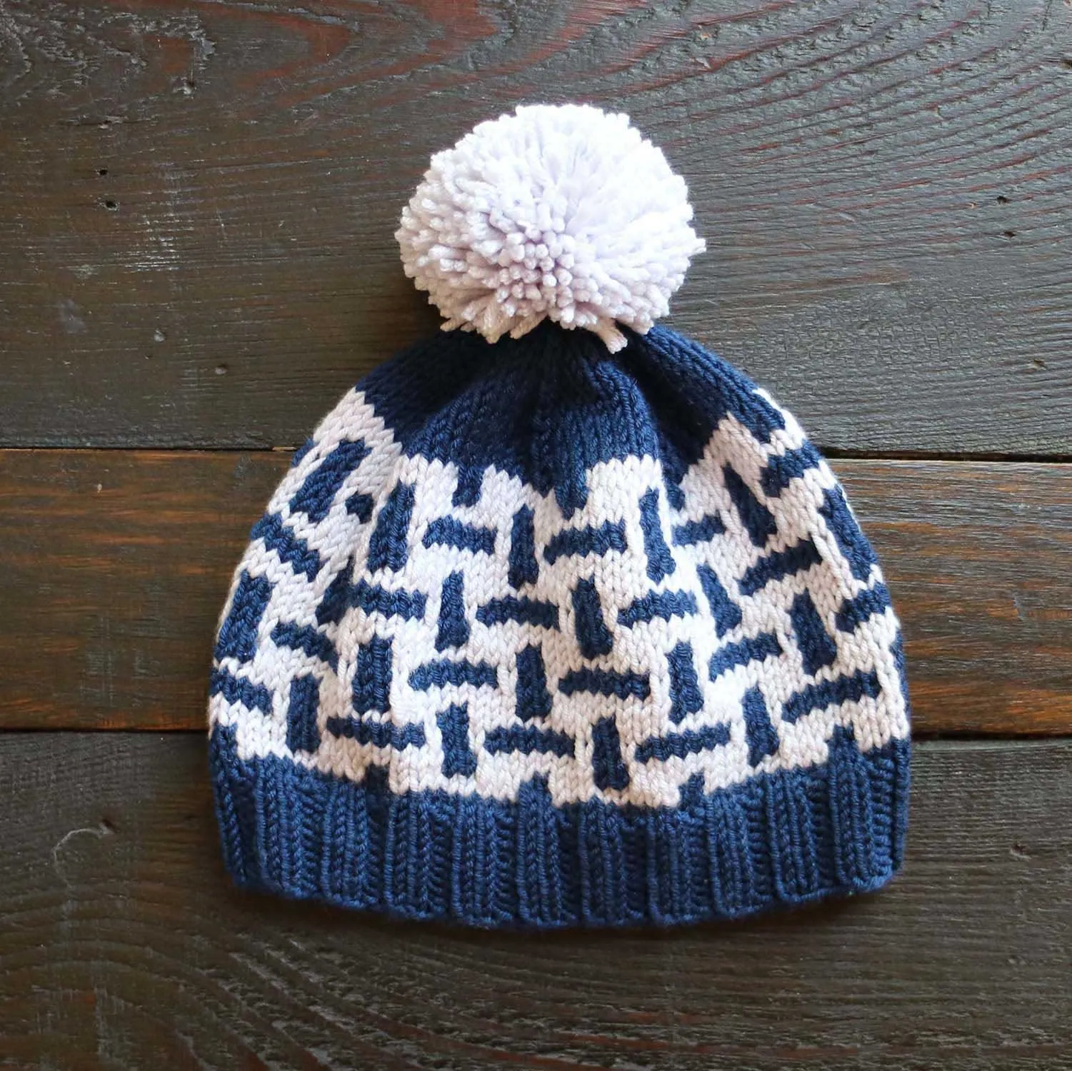 3508 Baby Acacia Mosaic Beanie (e-pattern)