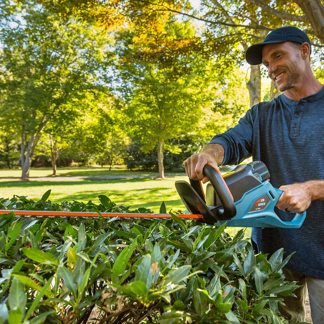 58 Volt Max* 22-Inch Cordless Brushless Hedge Trimmer (Battery and Charger Included), HTX5-M