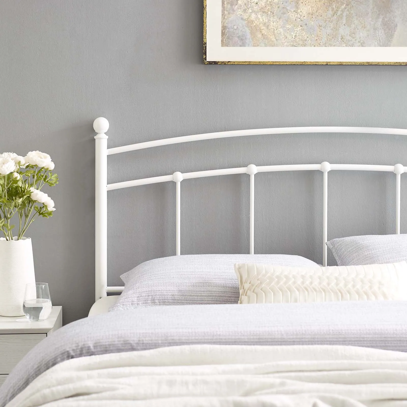 Abigail Metal Headboard by Modway