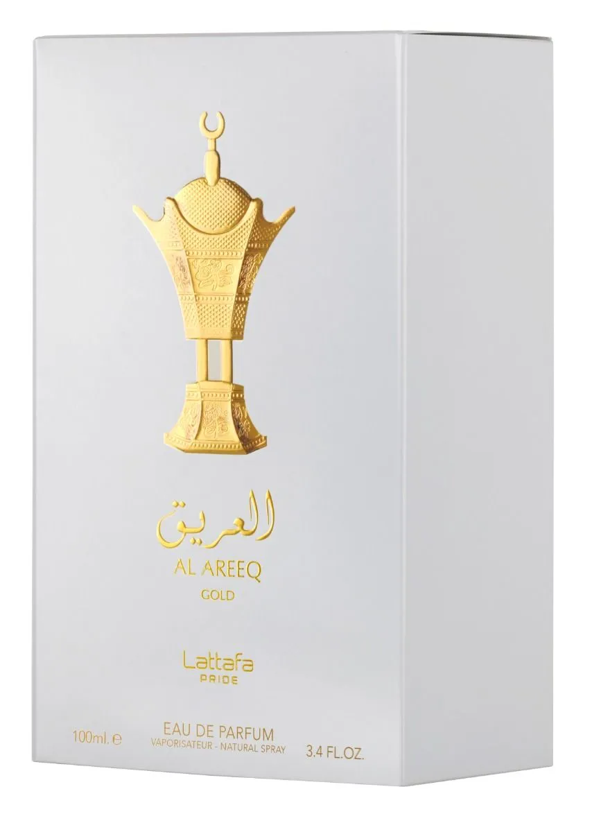 Al Areeq Gold By LATTAFA PRIDE Eau De Parfum Spray 3.4 oz 100 ml