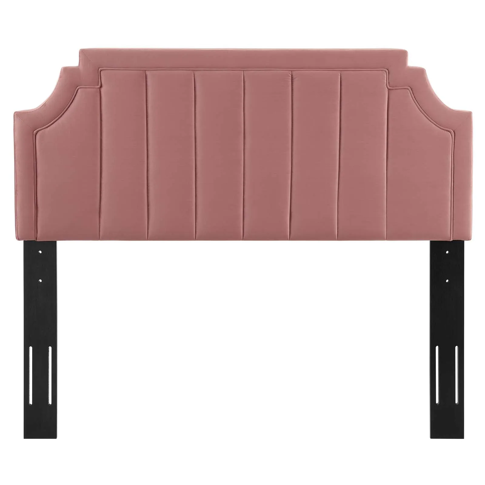 Alyona Channel Tufted Performance Velvet Headboard by Modway