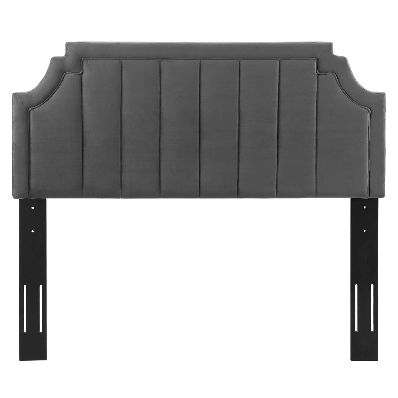 Alyona Channel Tufted Performance Velvet Headboard by Modway