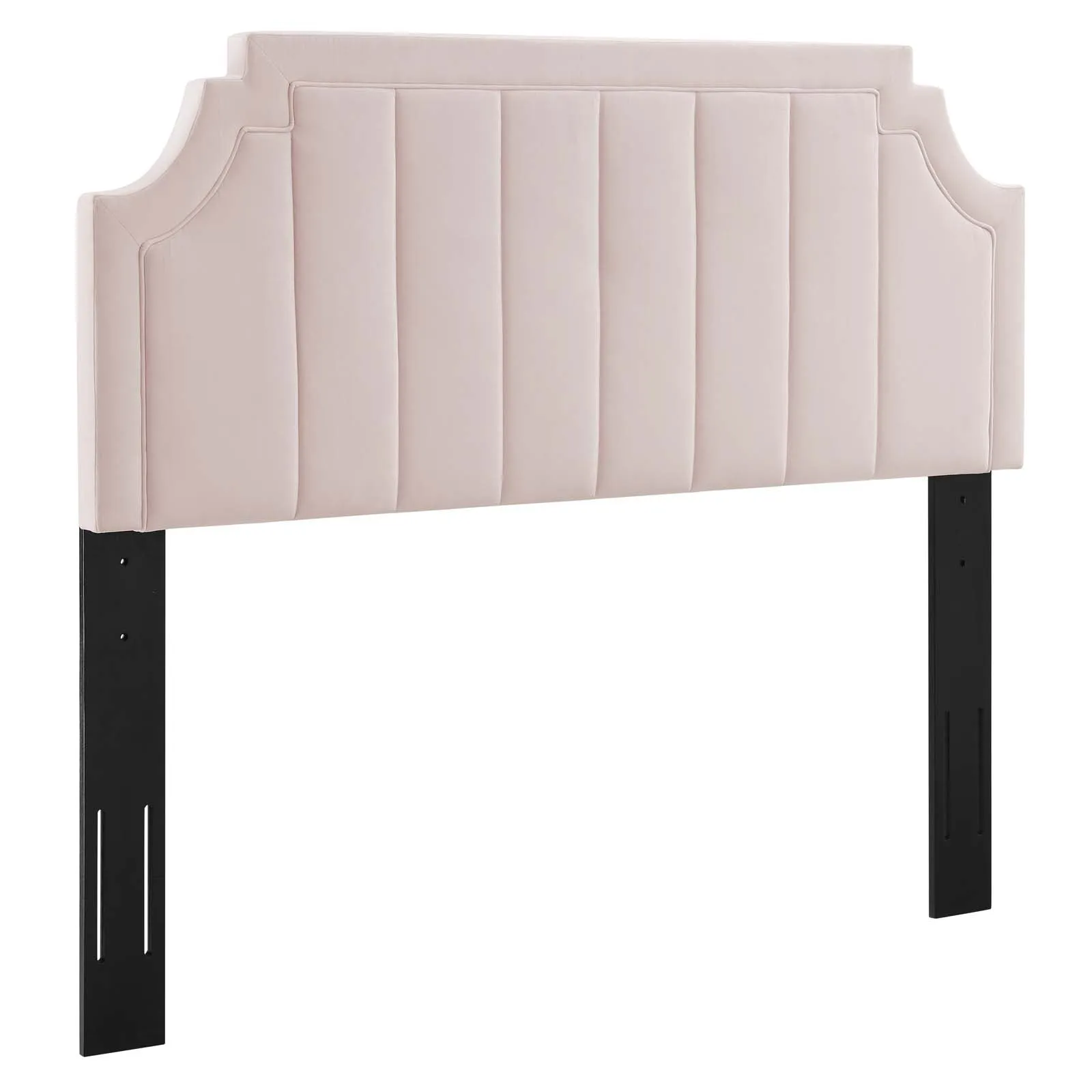 Alyona Channel Tufted Performance Velvet Headboard by Modway