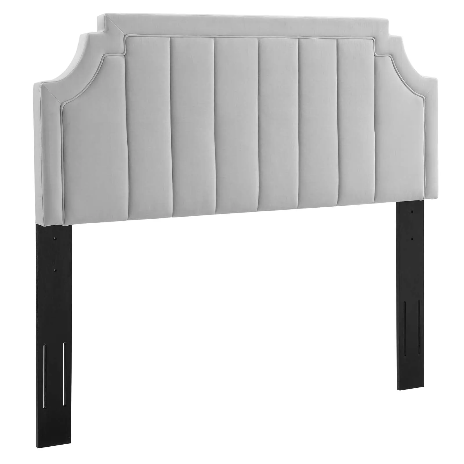 Alyona Channel Tufted Performance Velvet Headboard by Modway