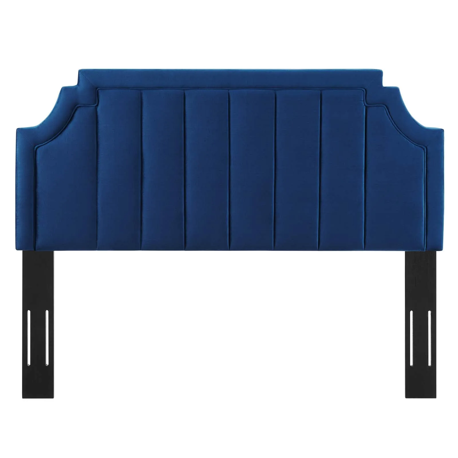 Alyona Channel Tufted Performance Velvet Headboard by Modway