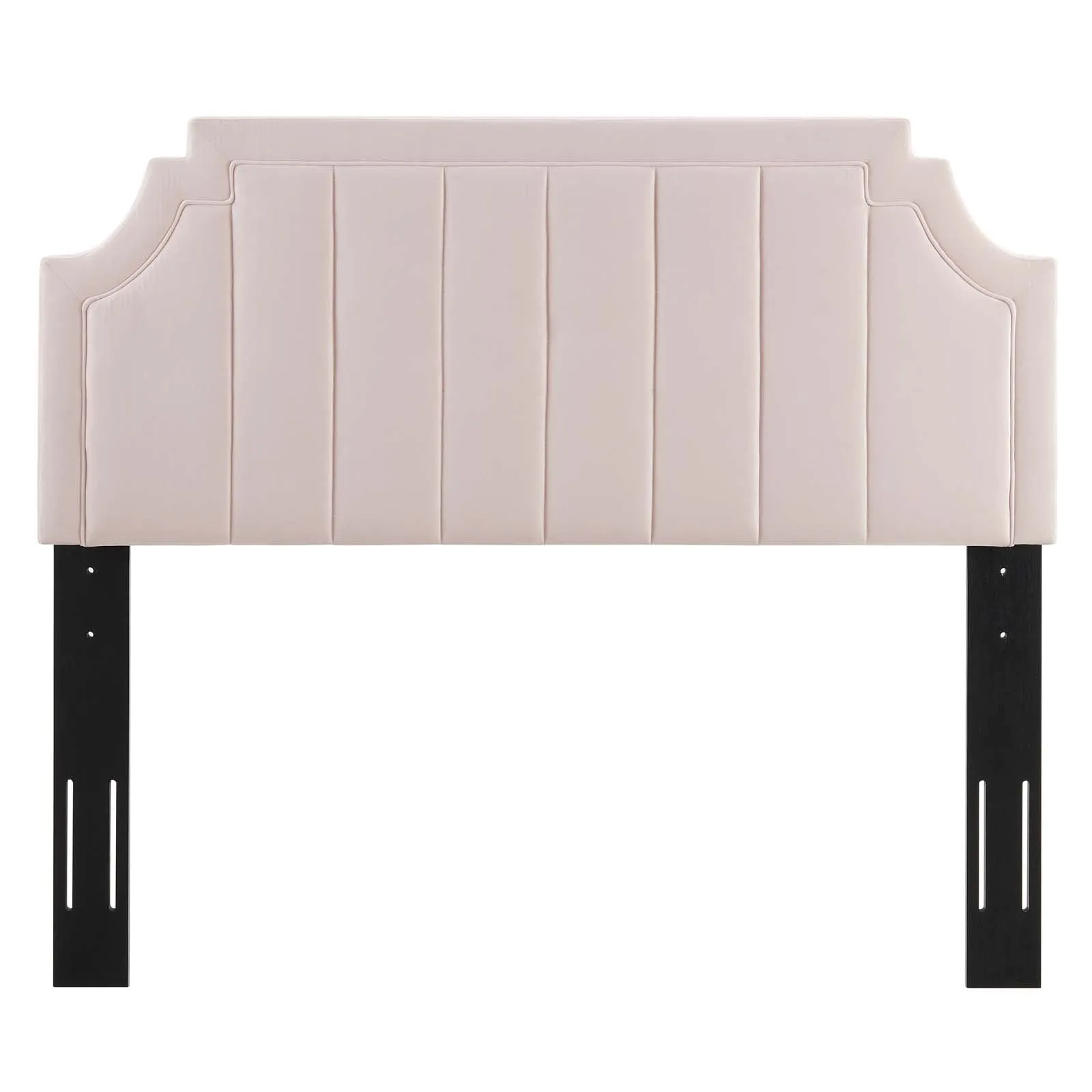 Alyona Channel Tufted Performance Velvet Headboard by Modway