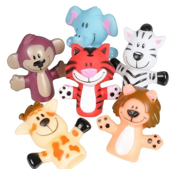 Animal Finger Puppets (one dozen)