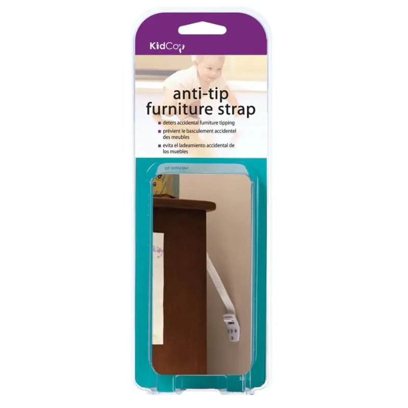 Anti Tip Furniture Strap - 2 Pack