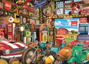 Antiques Garage Jigsaw Puzzle