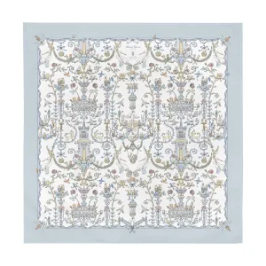 Atelier Choux Muslin Toile De Jouy Blue 100x100cm