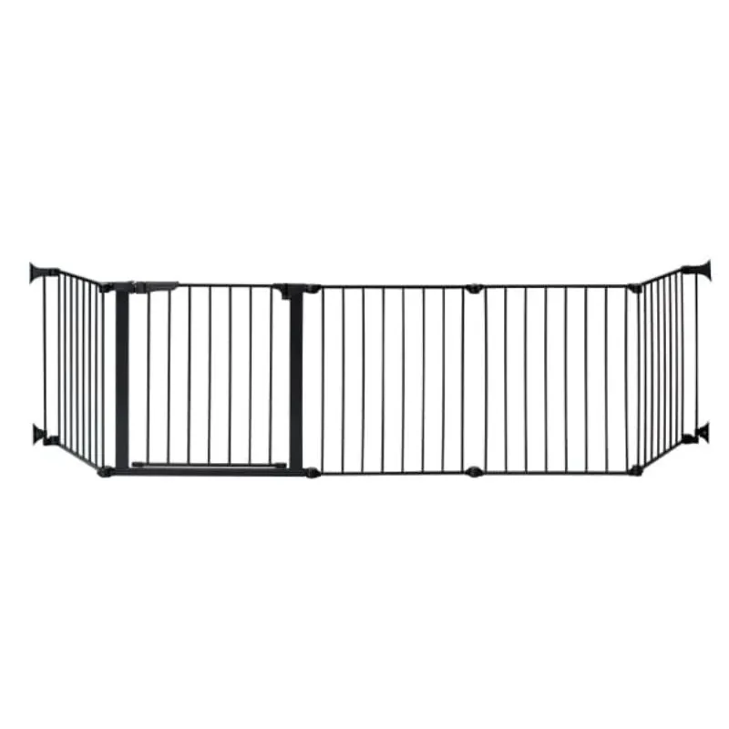 Auto Close Hearth Gate - Black