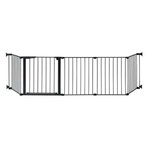 Auto Close Hearth Gate - Black