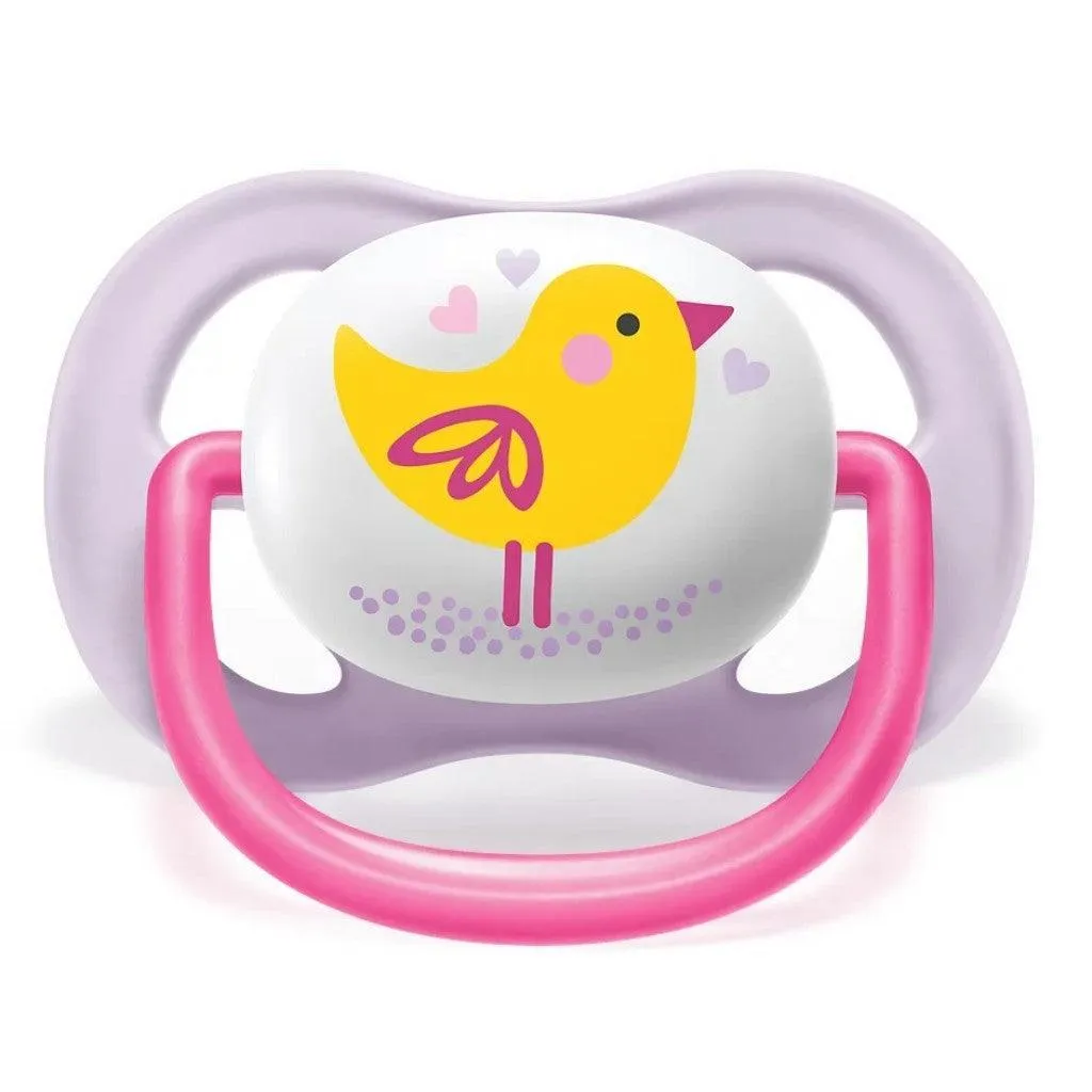 Avent Ultra Air Design Baby Soother (0 - 6m) - Animals