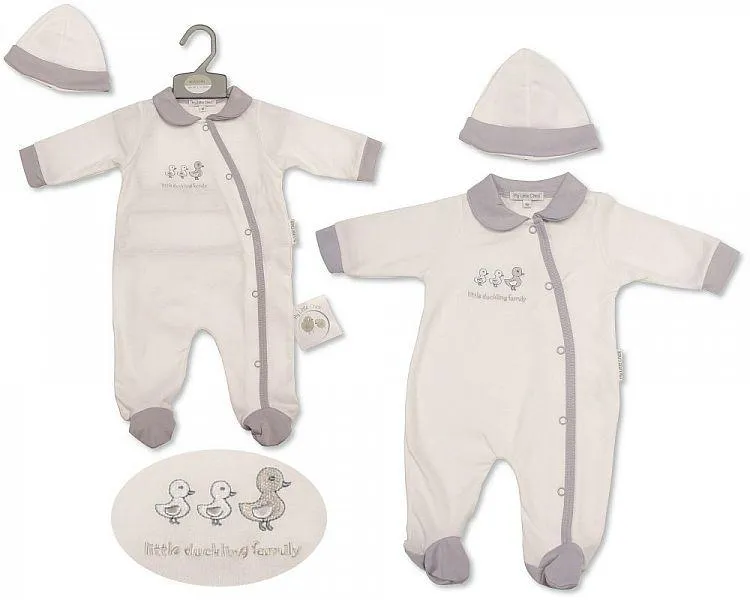 Baby All in One with Hat - Little Ducklings (BIS-2099-2210)