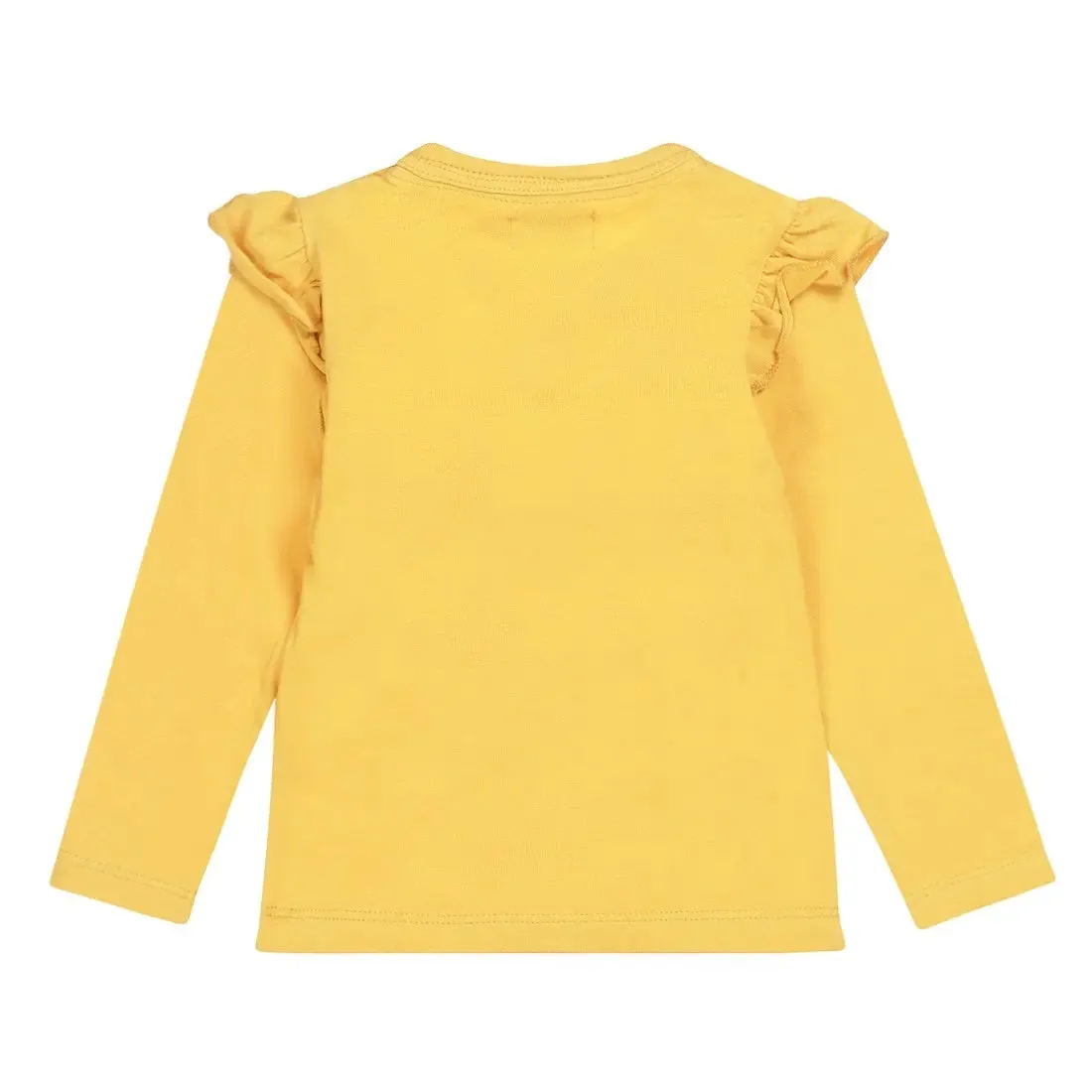 Baby & Toddler Girls Shirt Yellow Rainbow | Dirkje