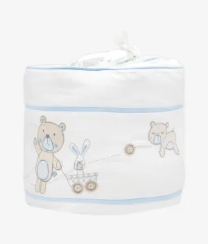 Baby Cot Bumpers – Blue Bear Theme