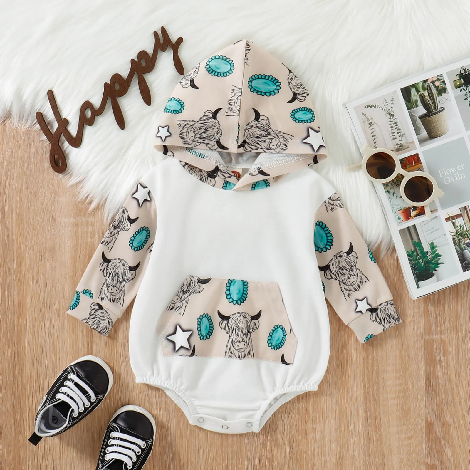 Baby Cowboy Romper