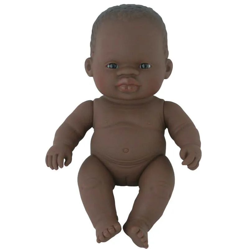 Baby Doll - African Girl - 21cm - BPA Free