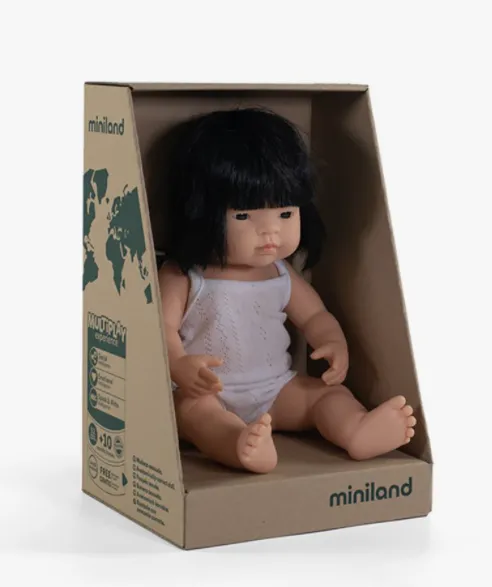 Baby Doll - Asian Girl - 38cm - BPA Free