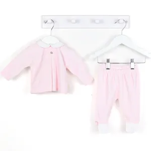 Baby Gi Pink Velour 2 Piece Set