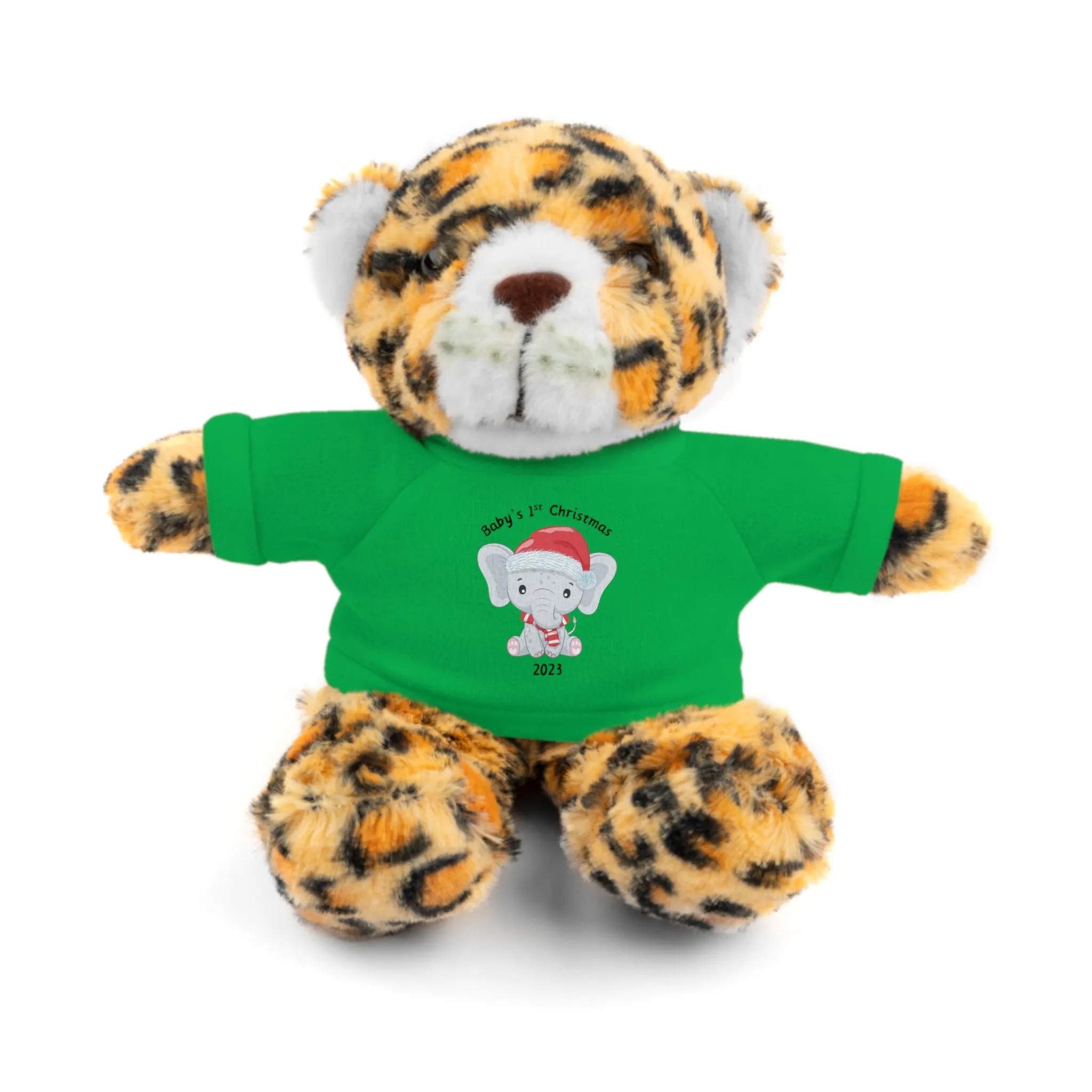 Baby's 1st Christmas Stuffed Animals with Tee