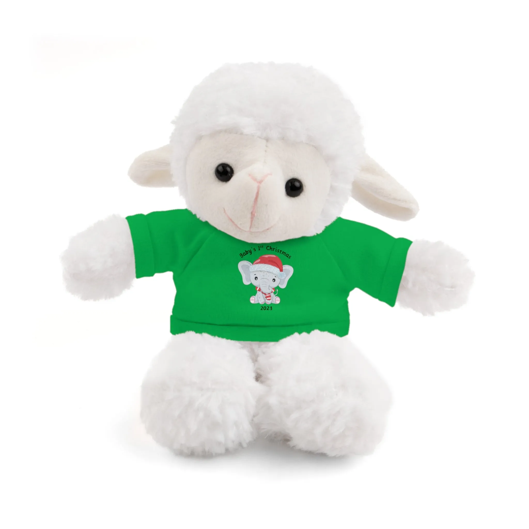 Baby's 1st Christmas Stuffed Animals with Tee