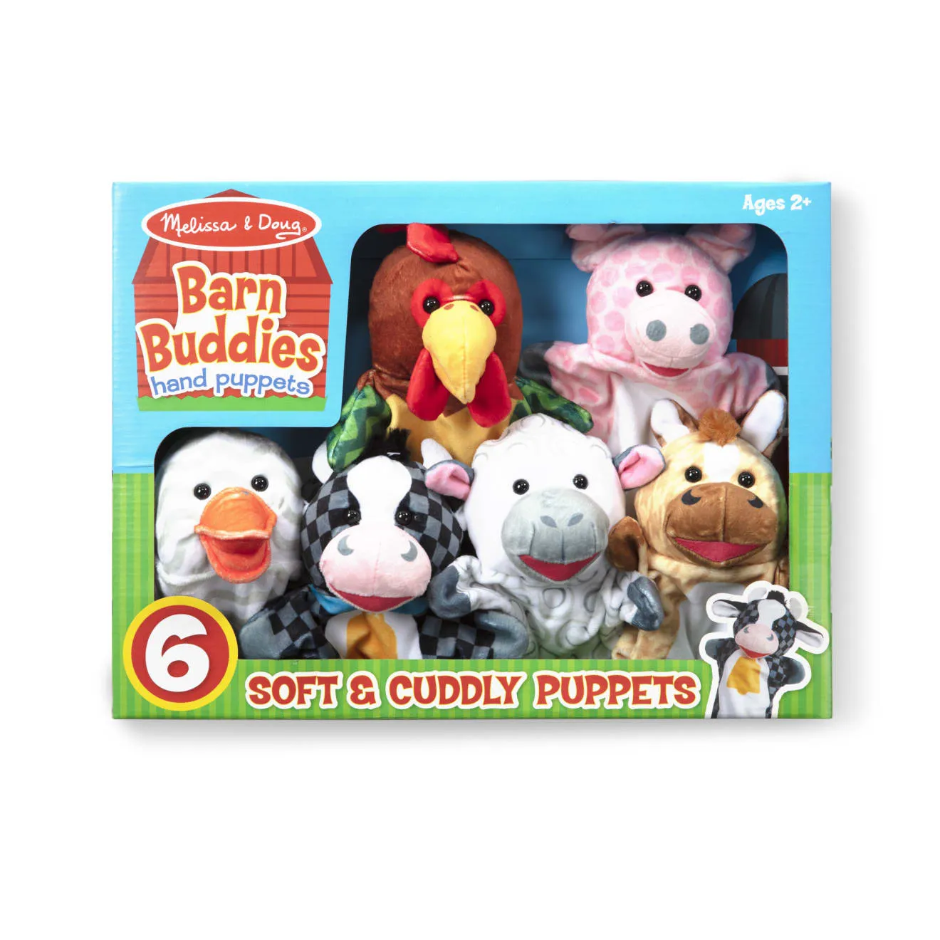 Barn Buddies Hand Puppets (6 Pc)