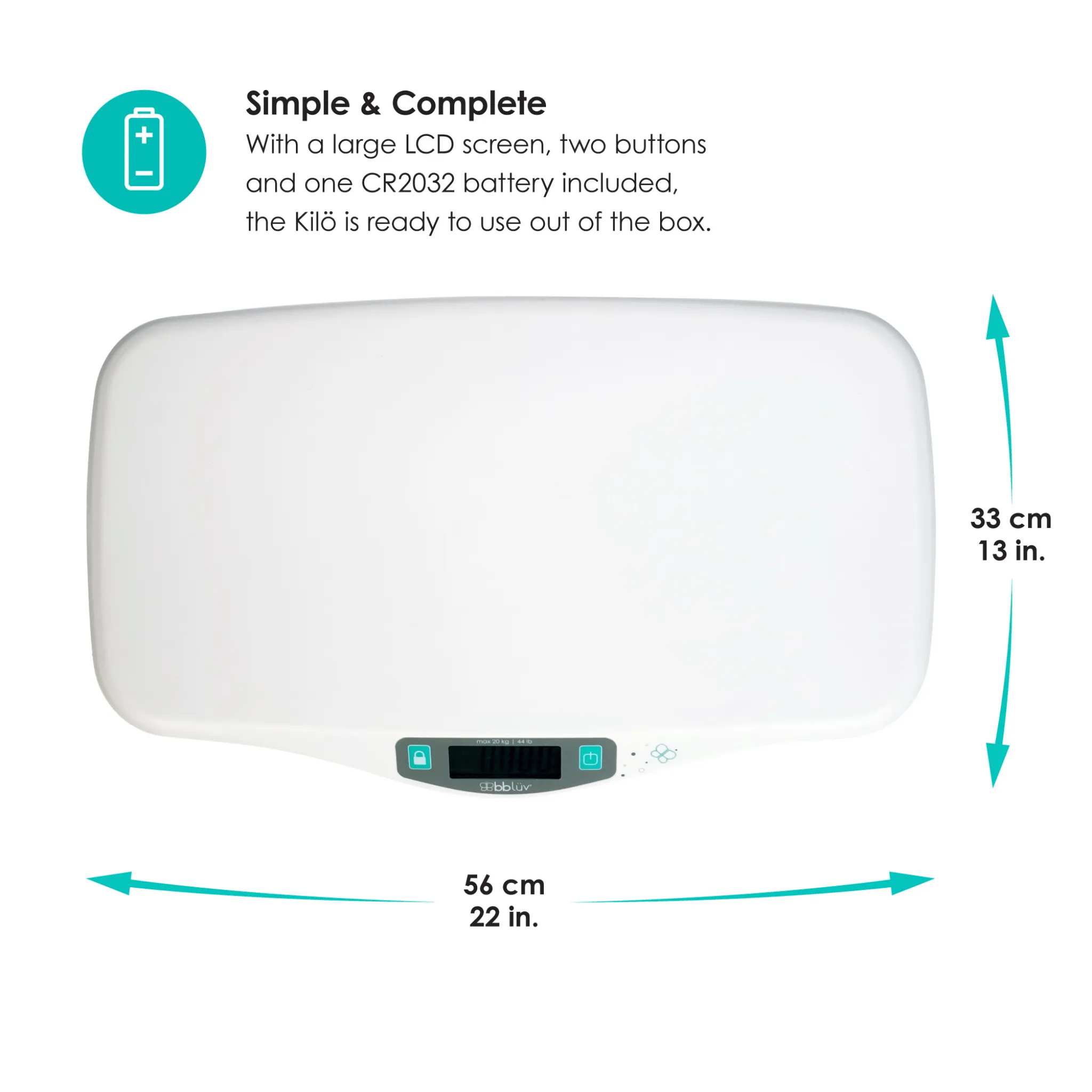 BBlüv | Kilö - Digital Baby Scale