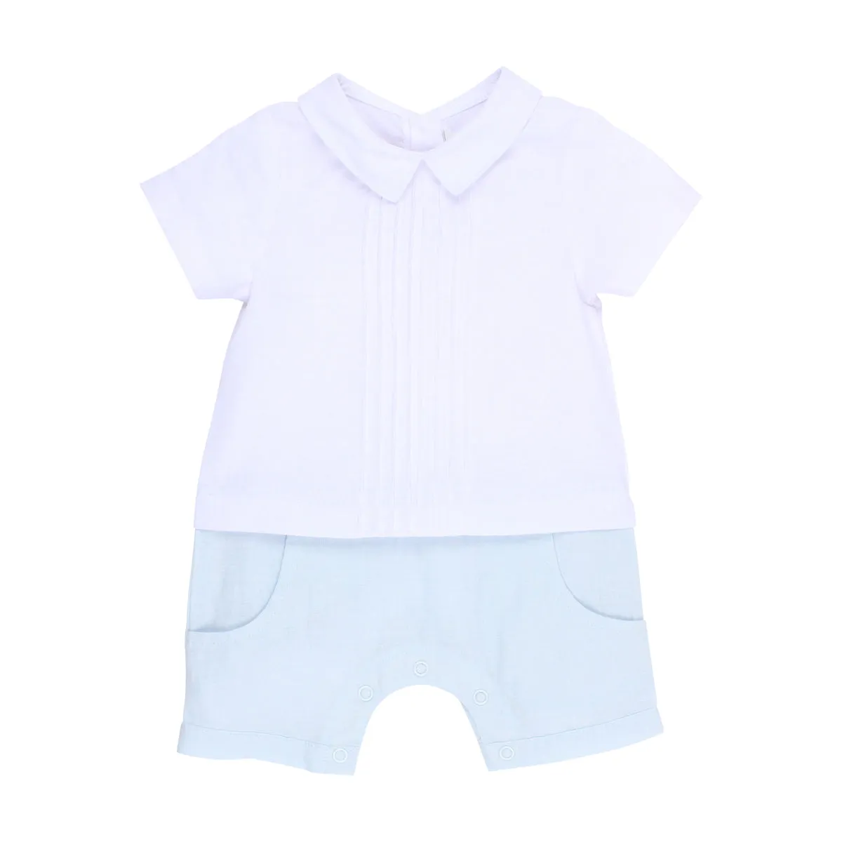 Bebe Boys Shirt Romper