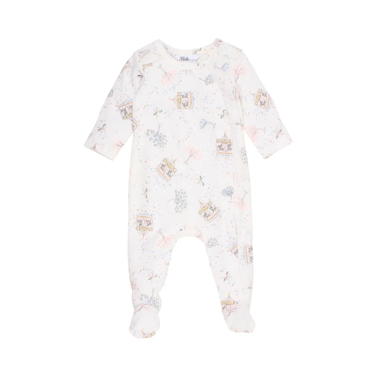 Bebe Iris L/S Zip Romper