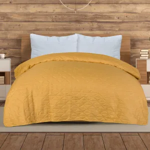 Bed Throw (Pinsonic) - Ocher