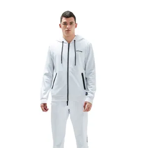 Beekman Zip Up Performance Hoodie - Alpine White