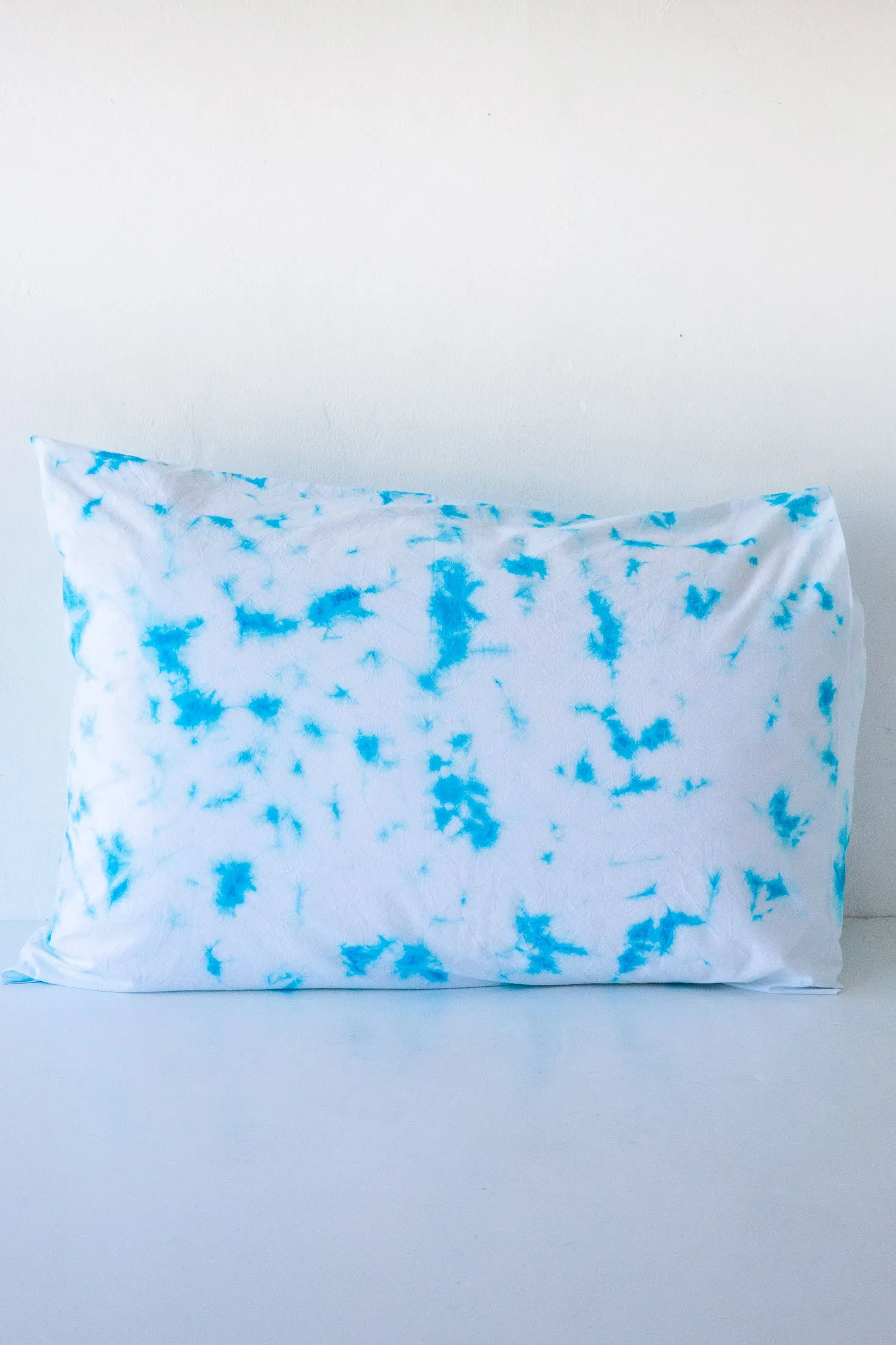 Blessed White/Blue Cloud Tye Dye & Shibori Pillow cases