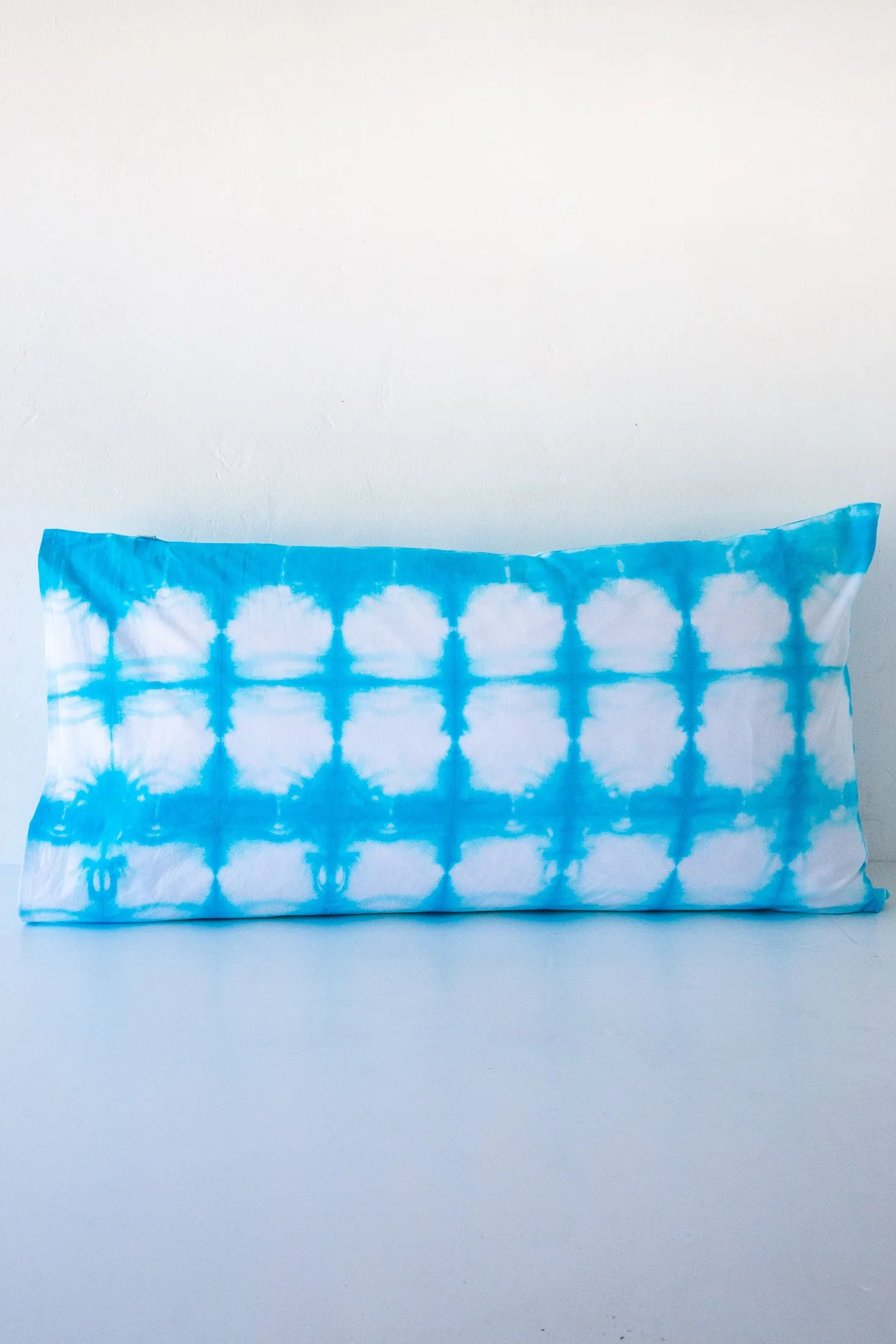 Blessed White/Blue Cloud Tye Dye & Shibori Pillow cases