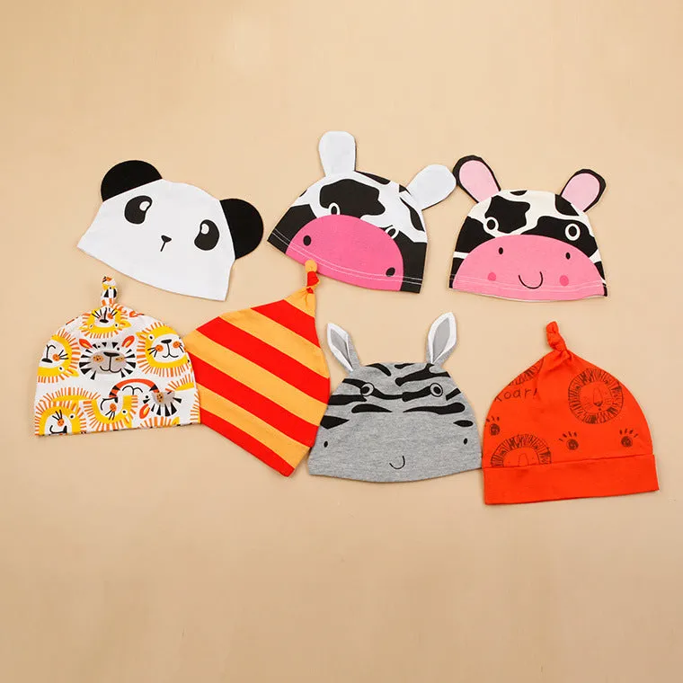 Boys And Girls Character 2 Pcs Rompers   Hat