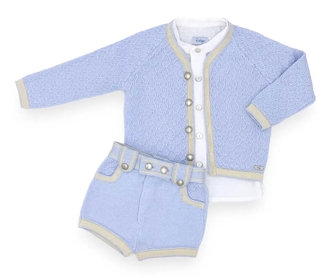 Boy's Baby Blue Short Set