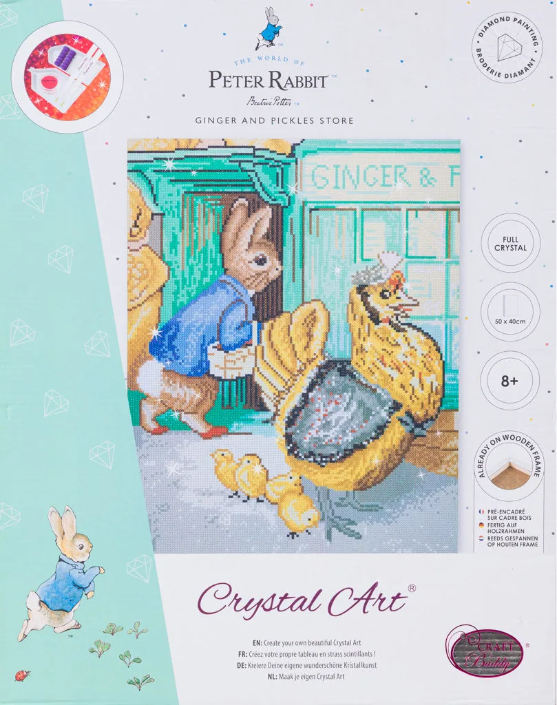 CAK-PRBT50L: Ginger and Pickles Store 40x50m Crystal Art Canvas Kit