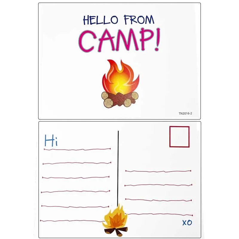 Camp Stationery - Hello From Camp!