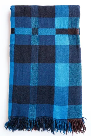 Check Blanket Black Cobalt