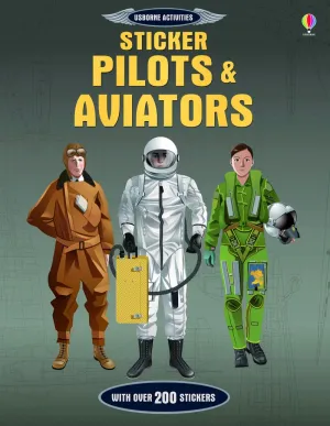 Children's Book - Sticker Pilots & Aviators