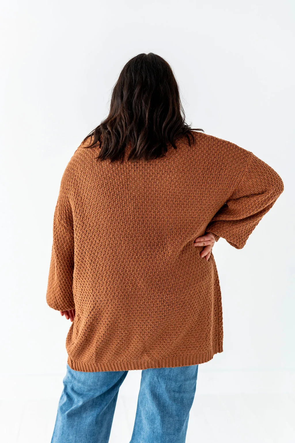 Chilton Cardigan in Brown