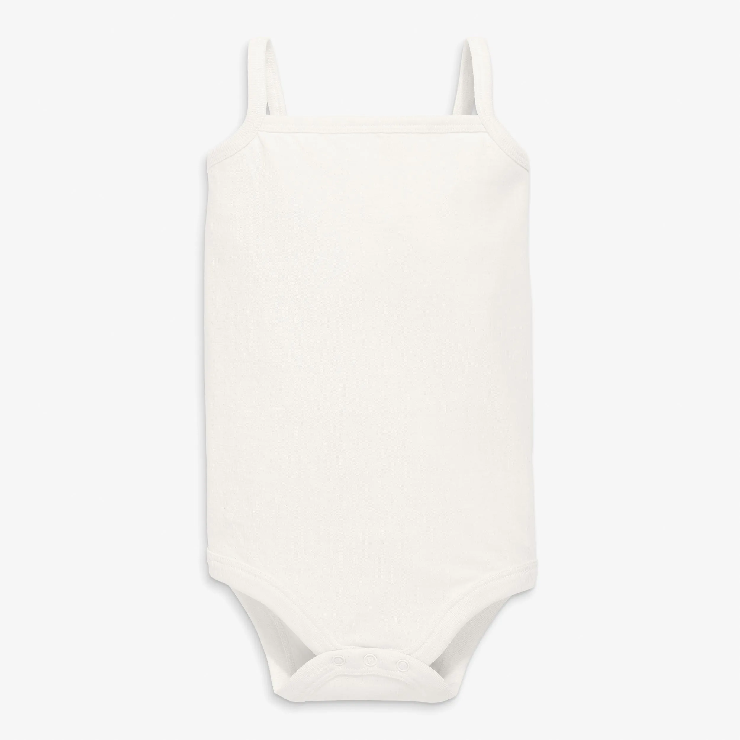 Clearance pointelle tank babysuit