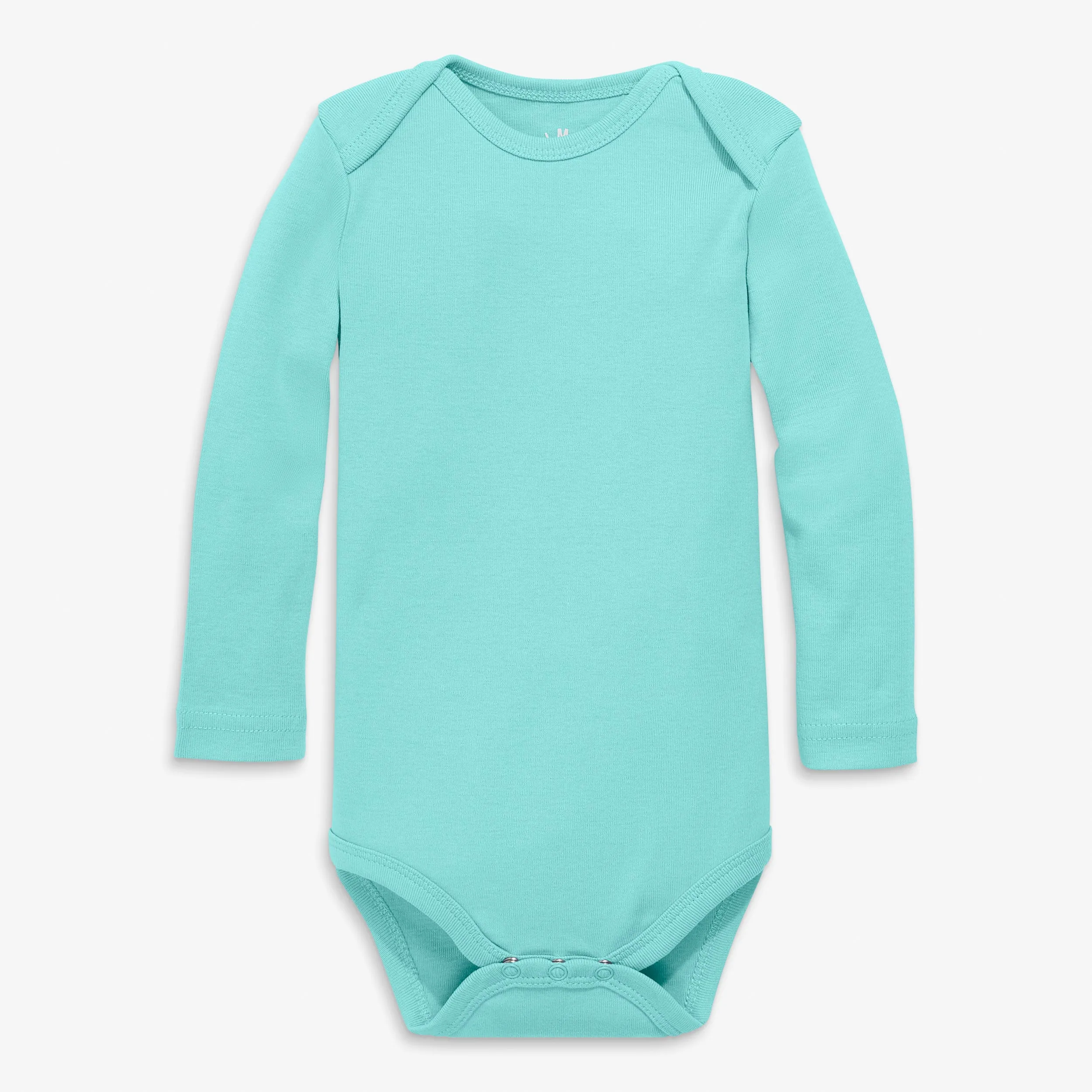 Clearance the organic long sleeve babysuit in seasonal colors