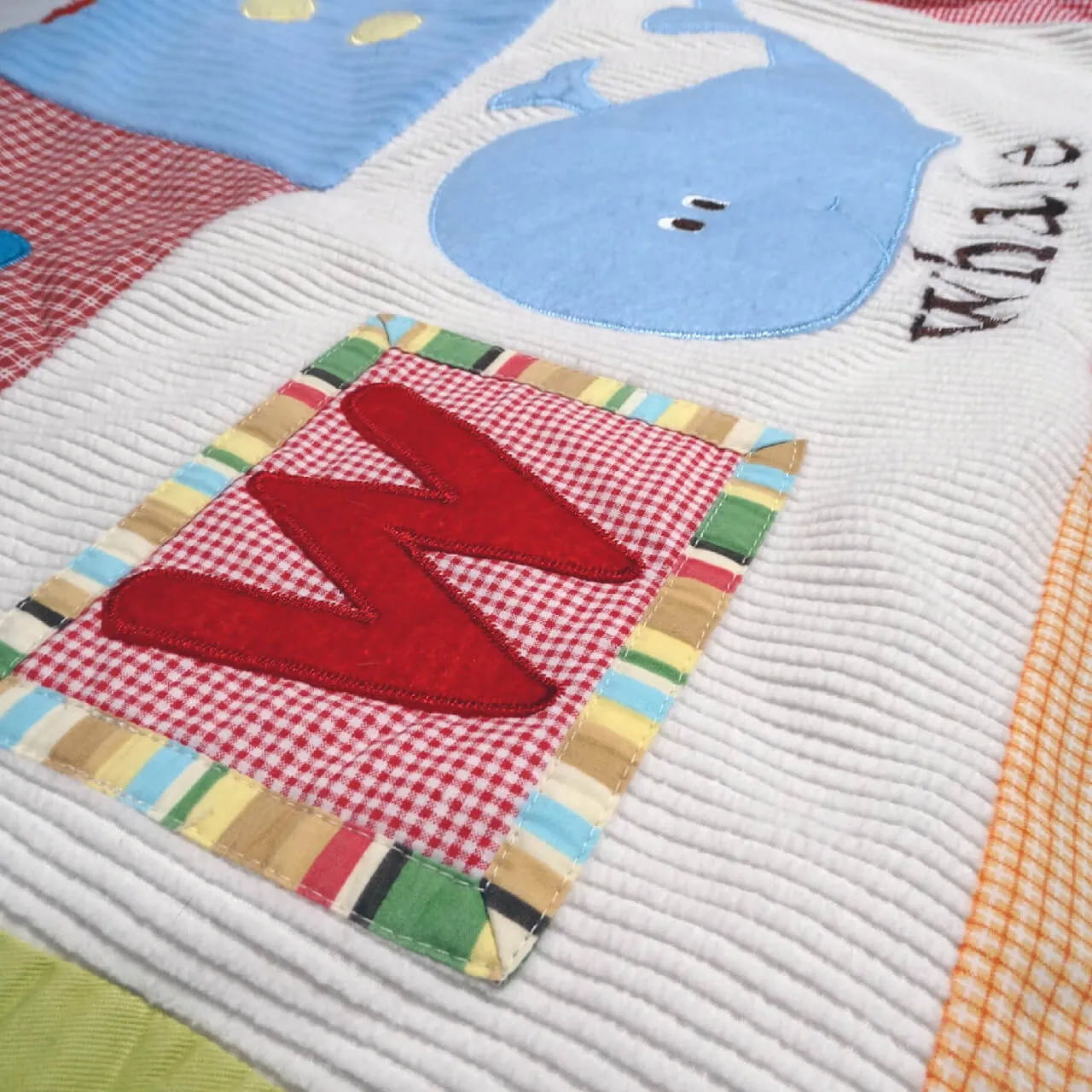 CoCaLo Alphabet Soup Baby Crib Blanket