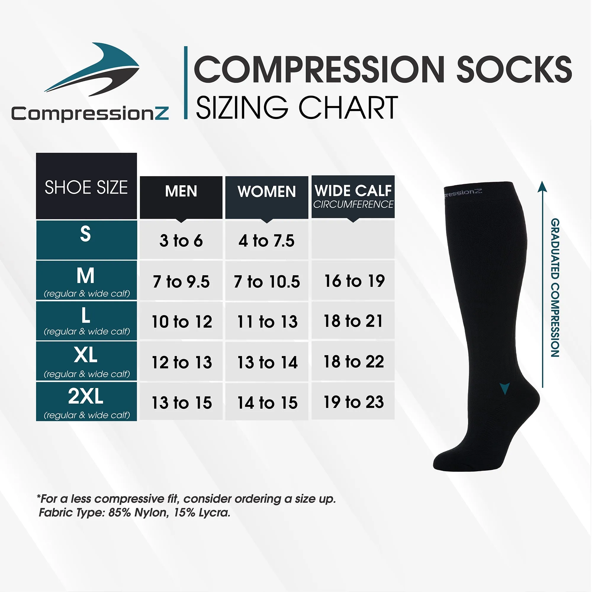 Compression Socks (20-30 mmHg) - Nude