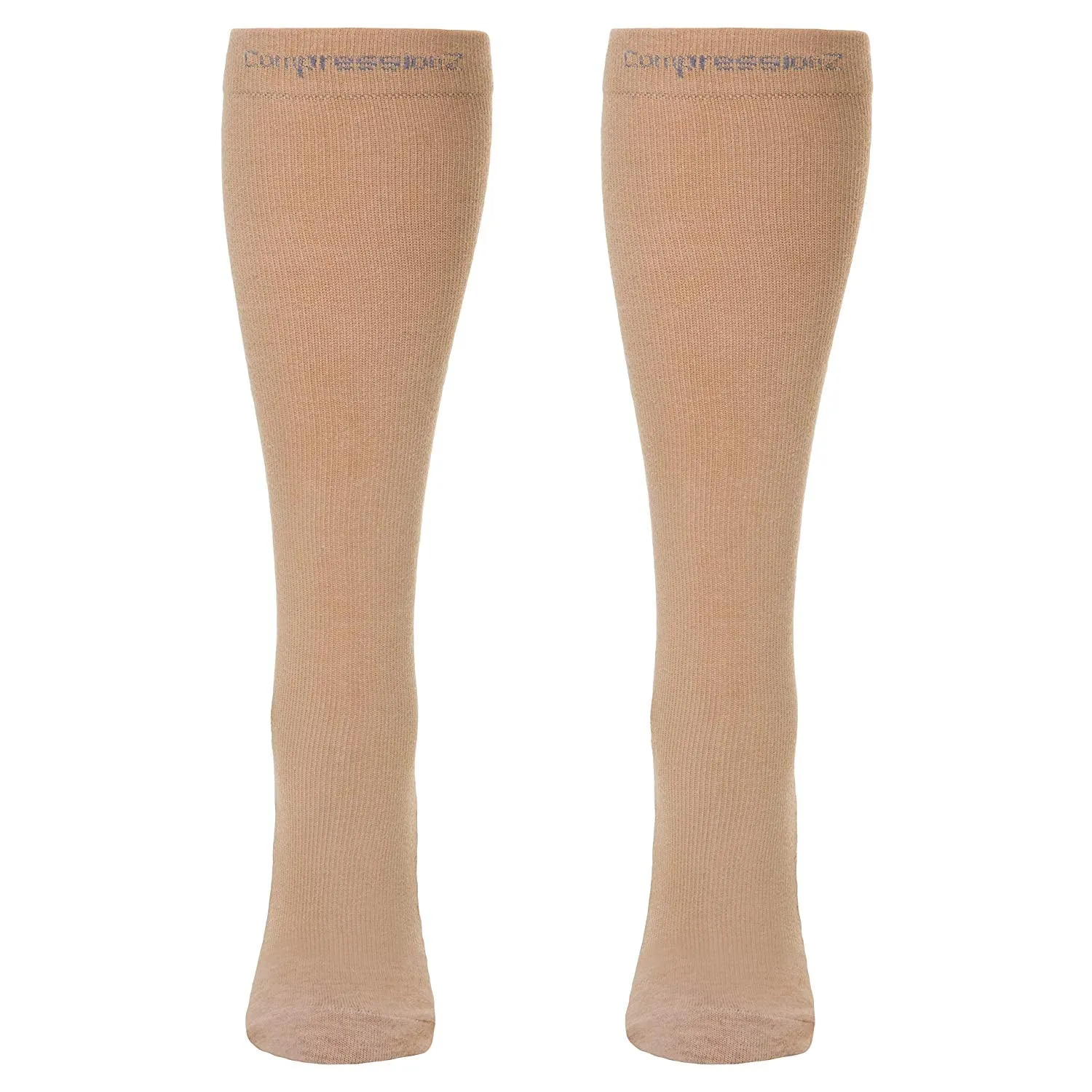 Compression Socks (20-30 mmHg) - Nude